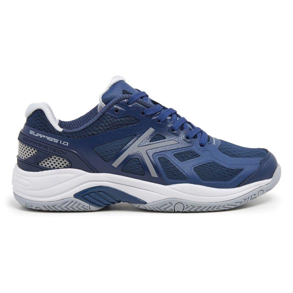 Calzado de Pádel Surpass Azul/Plata Gris 44 (EU)
